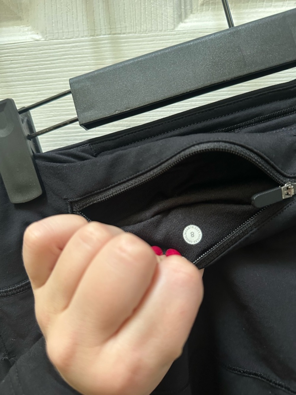 Lululemon Pace Rivale Black Skort skirt Tennis Golf 8 - Picture 8 of 8